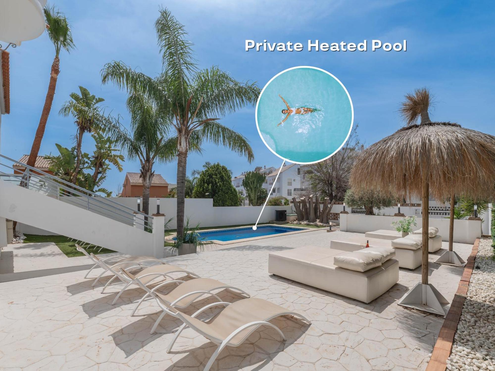 Vacation Marbella I Sunny Camelia Villa Heated Pool, Recently Renovated, Best Residential Neighborhood In Benalmadena, Short Walk To The Beach, Cinema Room Экстерьер фото